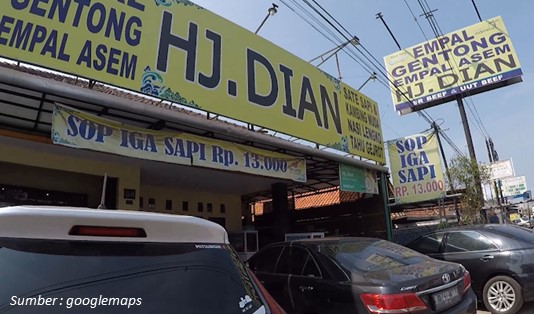 Empal Gentong Hj. Dian