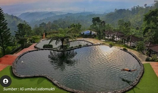 Keindahan Alam di Sekitar Umbul Sidomukti