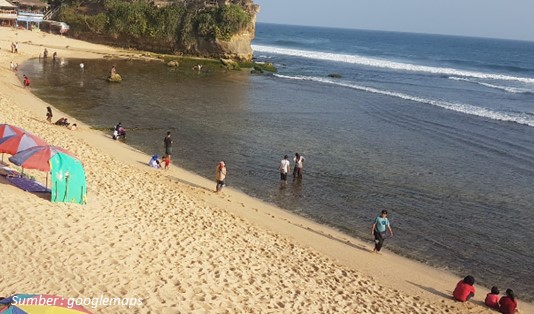 Lokasi Pantai Indrayanti