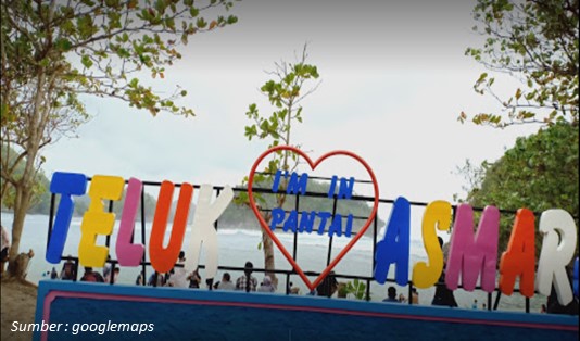 5 Hal Seru di Pantai Teluk Asmara, Raja Ampat-nya Malang 1 Lokasi Pantai Teluk Asmara