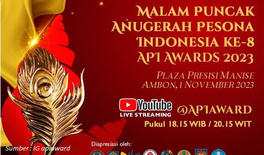 Malam Puncak Anugerah Pesona Indonesia 2023