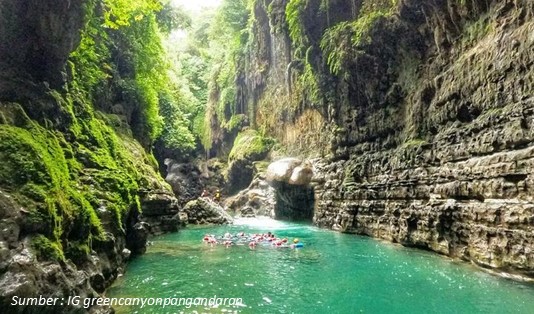 Penggemar Tantangan Harus Coba 3 Hal Ini di Green Canyon Pangandaran! 2 Sejarah Green Canyon Pangandaran