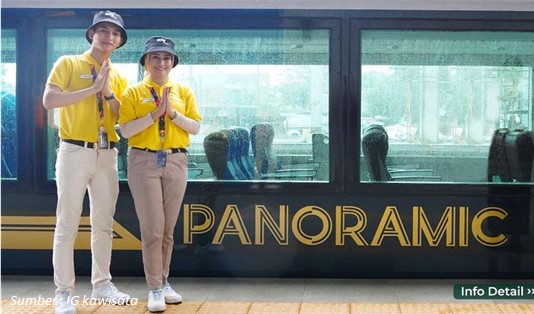 Jadwal Nataru Kereta Panoramic Surabaya-Bandung