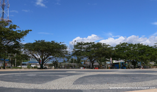 Kondisi Pantai Talise Palu Sekarang, Masihkah Menakjubkan? 2 taman anjungan pantai talise,