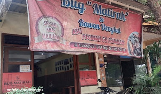 Nasi Buk Malang yang Ternyata Asli Madura, Berikut 3 Rekomendasinya! 4 Nasi Buk Matirah