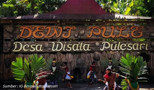 Lokasi Desa Wisata Pulesari