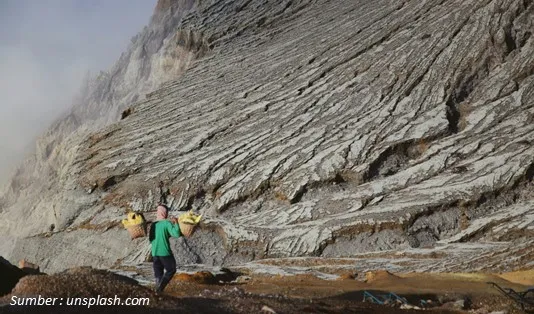 Harmonisasi Alam dan Kehidupan Manusia di Kawah Ijen