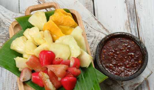 rujak unik,
