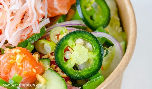 Salad Salmon Asap