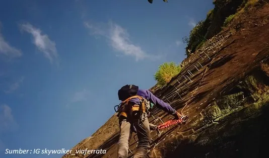 Via Ferrata Gunung Parang Purwakarta