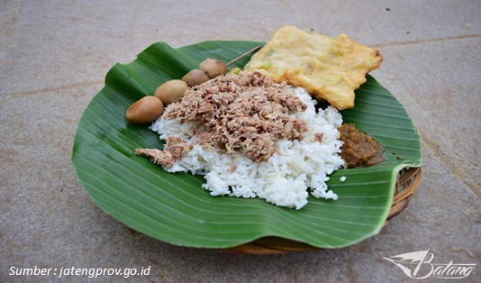 Komposisi dan Bahan Utama Nasi Megono Pekalongan