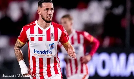 Striker keturunan Indonesia di luar negeri Delano Ladan