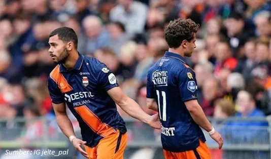 Striker keturunan Indonesia di luar negeri Jelte Pal