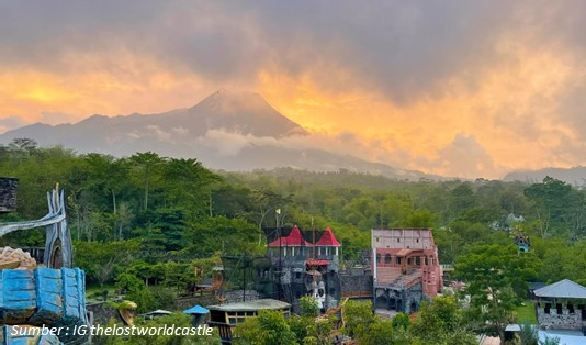 5 Wahana The Lost World Castle Sleman, Asyiknya Menjelajahi Negeri Dongeng 4 Wahana The Lost World Castle