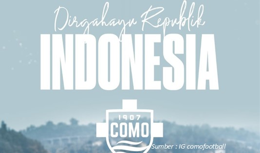Ketika Indonesia Bersua Serie A Bersama Como 1907 2 Indonesia Bersua Serie A Bersama Como 1907