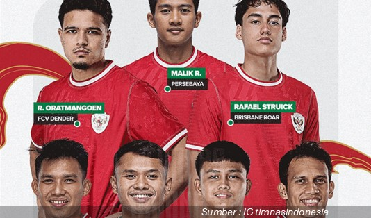 Daftar 7 Striker Timnas Indonesia