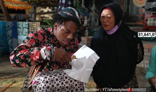 IShowSpeed Bikin Batik Trending Worldwide, Begini Sejarah Singkat Batik Yang Wajib Kawanjo Ketahui ! 1 Kejadian IShowSpeed Bikin Batik Trending Worldwide