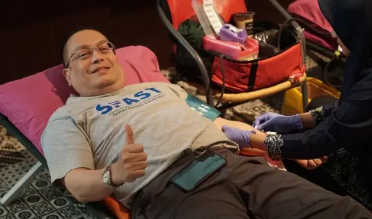 aksi sosial donor darah pigijo, Pigijo, aksi sosial donor darah, donor darah, PT Surya Fajar Capital Tbk, PT Adikarya Inti Solusi, PT Venteny Fortuna International Tbk, SFAST, PT Surya Fajar Sekuritas, Dipay, PT Mareco Prima Mandiri, Indofund, PT Bursa Akselerasi Indonesia, PT Solistama Integritas Primandiri, Capital Asset Management, adi putera widjaja,